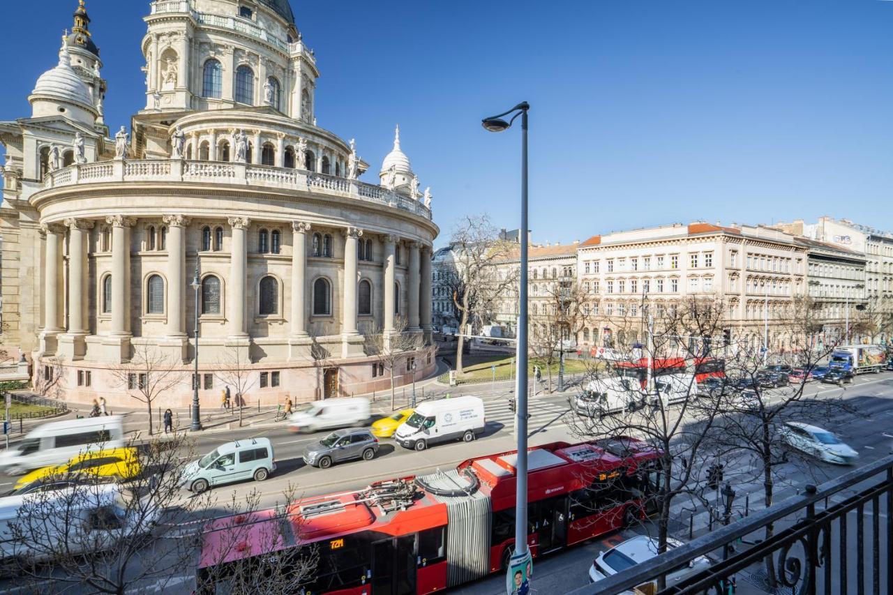 Basilica And Castle View Luxury Suite, Free Parking Reservation Needed Budapest Eksteriør bilde